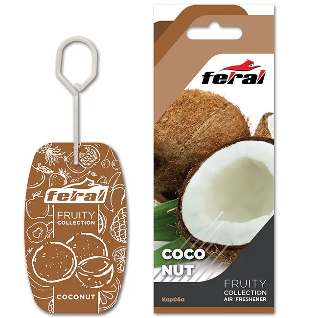 FERAL Zapach Fruity Collection Coconut Zawieszka