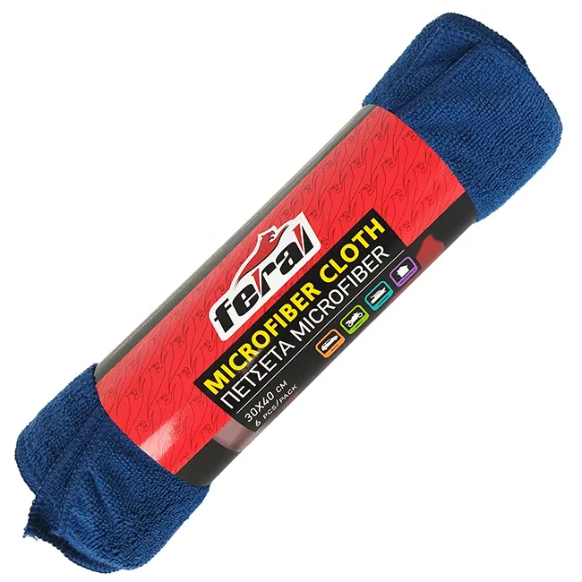 FERAL Mikrofibra 30X40 6Szt