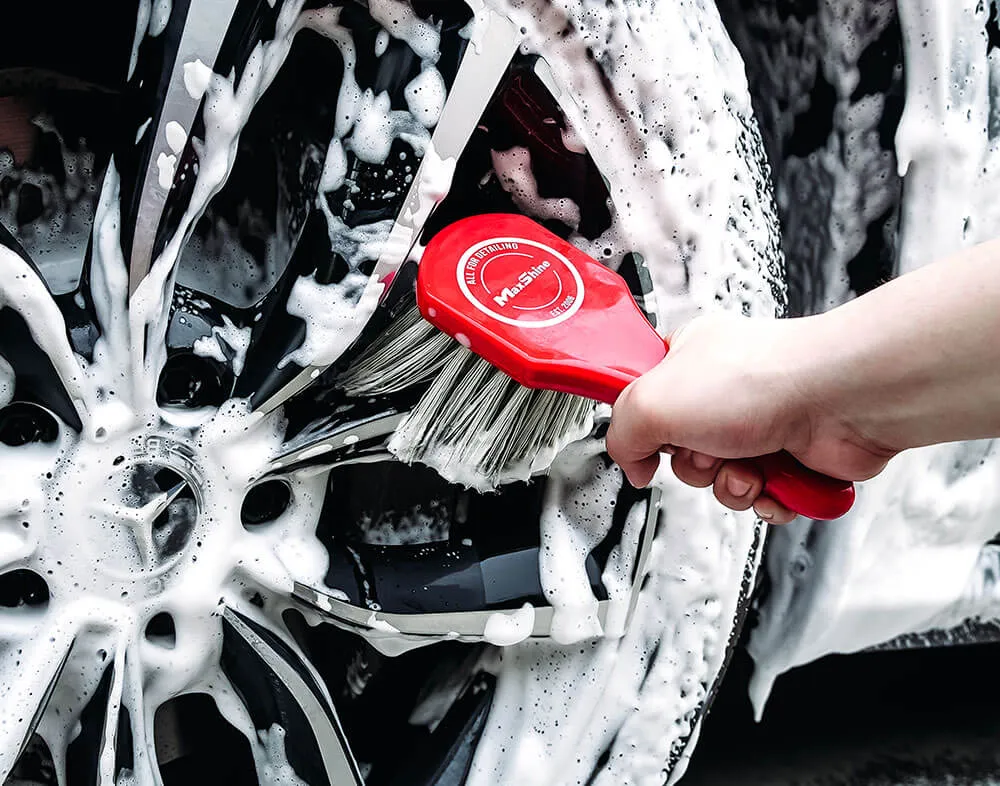 MAXSHINE Szczotka 120-240cm RedBlack 