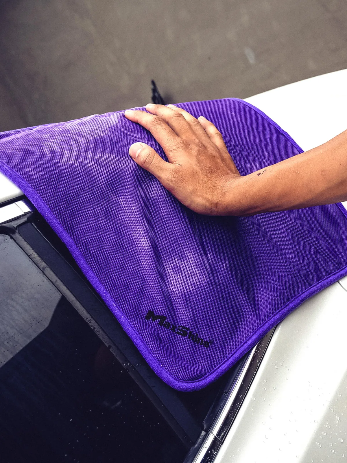 MAXSHINE Ręcznik Tw. Loop 600G 40X40cm Pur 1 Szt.