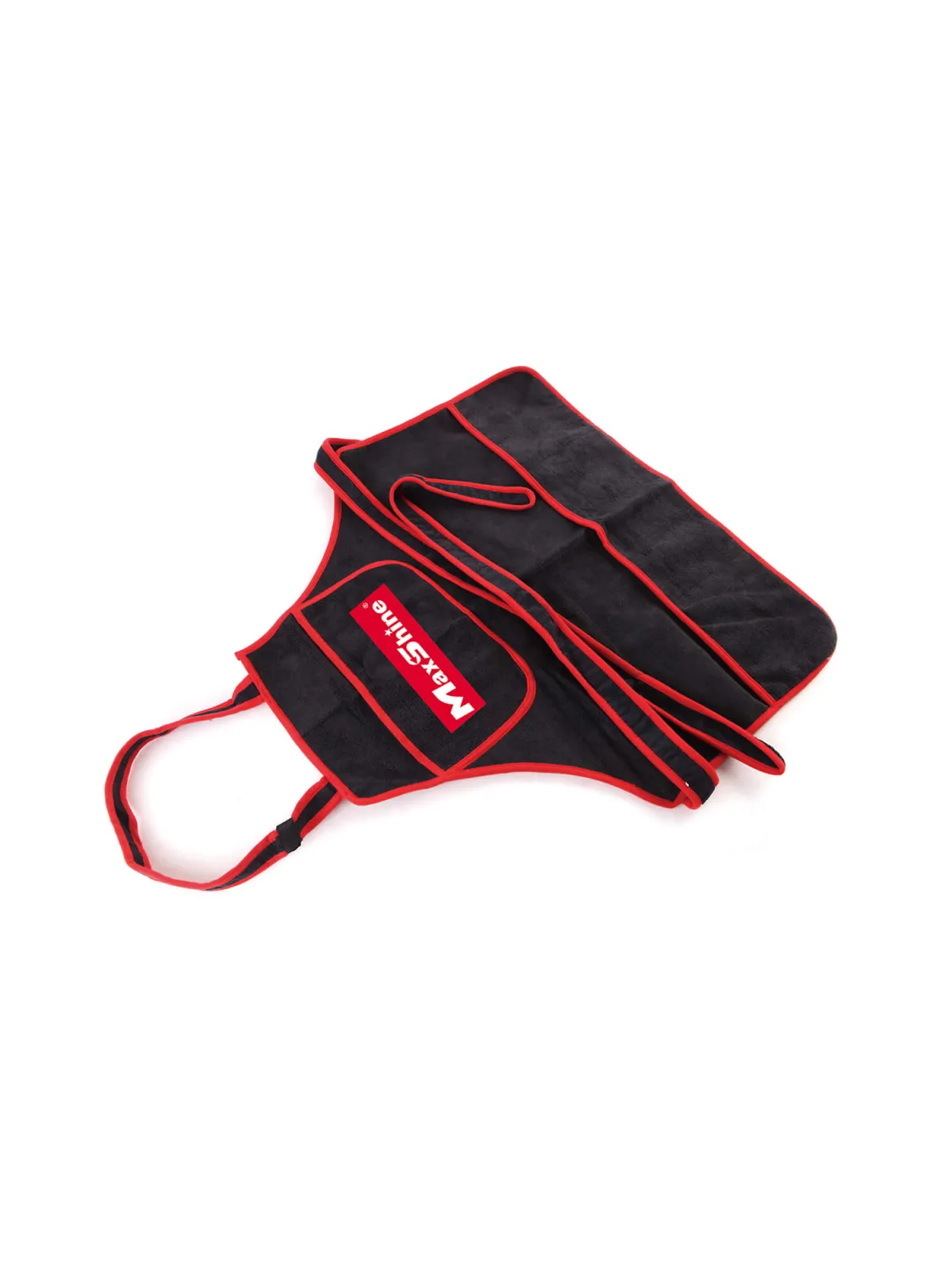 MAXSHINE Fartuch Mikrofibra Wodoodporny BlackRed