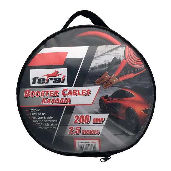 FERAL Przewody Rozruchowe 200Amp 2,5M