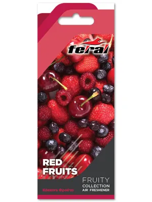 FERAL Zapach Fruity Collection Red Fruits 