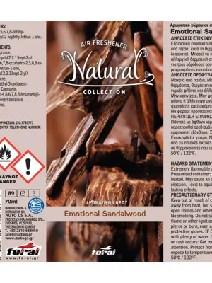 FERAL Zapach Natural Collection Sandalwood 70ml 