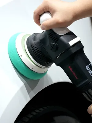 MAXSHINE Pad Polerski Cross Cut Green 125Mm