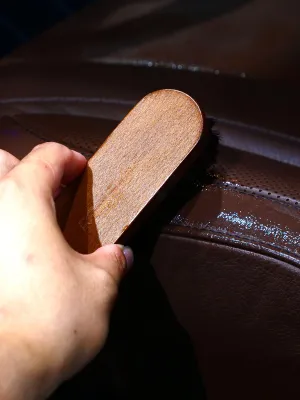 MAXSHINE Szczotka Do Skór Black Hair 12X4cm