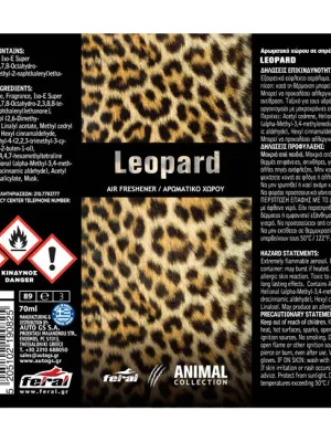 FERAL Zapach Animal Collection Leopard 70ml 