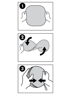 FERAL Osłona Przeciwsłoneczna Boczna Super Uv 65X3