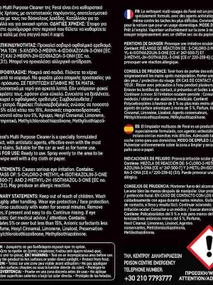 FERAL Multi Clean Citrus Spark 750ml