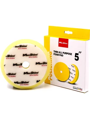MAXSHINE Pad Polerski Polishing Yellow 125Mm