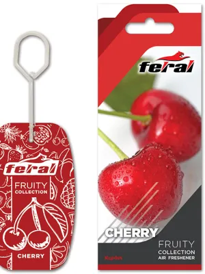 FERAL Zapach Fruity Collection Cherry Zawieszka