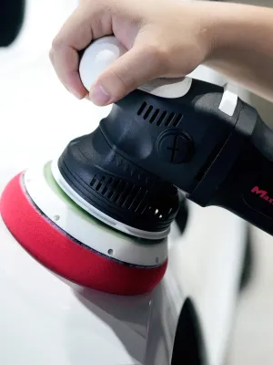 MAXSHINE Pad Polerski Cross Cut Red 125Mm