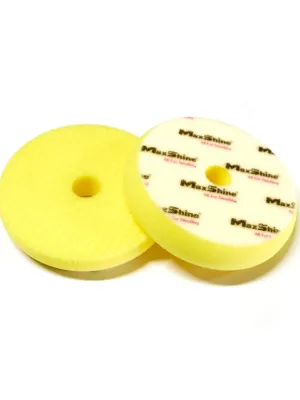 MAXSHINE Pad Polerski Cross Cut Yelow 80Mm