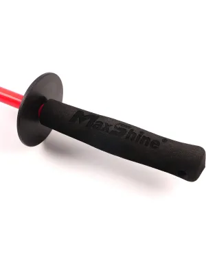 MAXSHINE Szczotka Do Kół Wełna Odgięta Black 