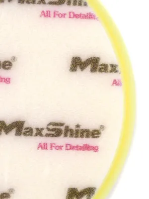 MAXSHINE Pad Polerski Flat Polishing Yellow 80Mm