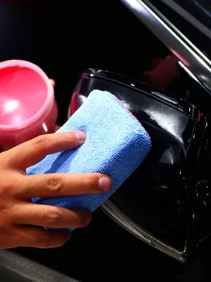 MAXSHINE Aplikator Mikrof. 13X10X4,5cm Blu 4-Pack