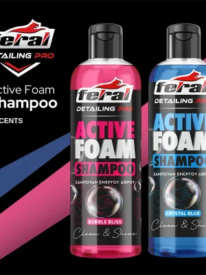 FERAL Shampoo Active Foam Crystal Blue 500ml