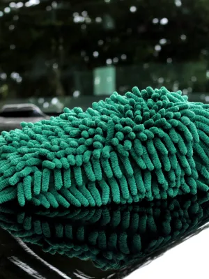 MAXSHINE Rękawica Do Mycia Micro Chenille Green