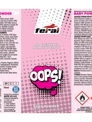 FERAL Zapach Freshener Spray Oops 70ml 