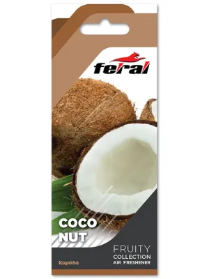 FERAL Zapach Fruity Collection Coconut Zawieszka