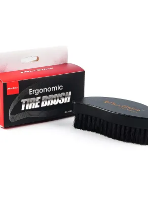 MAXSHINE Szczotka Do Opon Pp + Wood Ergon. Black 