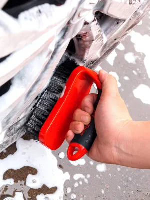 MAXSHINE Szczotka Do Opon Heavy Duty RedBlack 