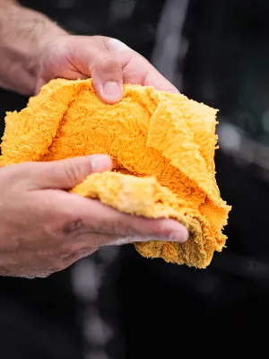 MAXSHINE Ręcznik Pol. Rem. 380G 40X40cm Yel 5-Pack