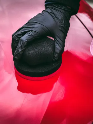 MAXSHINE Aplikator Do Woskowania Hex Foam RedBla