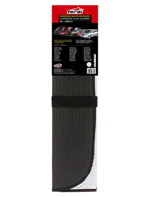 FERAL Osłona Przeciwsłoneczna Uv Czarny Matt Xxl17