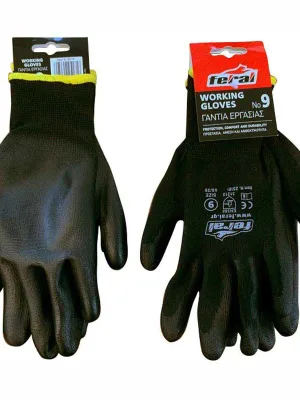 FERAL Rękawice Robocze L Size 9