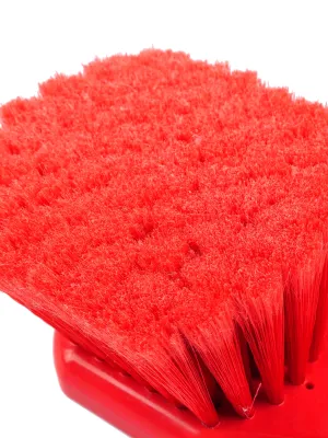 MAXSHINE Szczotka Premium Długa Z Mikrofibrą Red