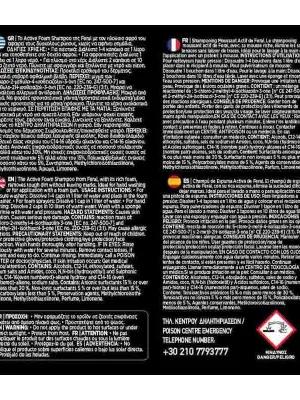 FERAL Shampoo Active Foam Crystal Blue 500ml