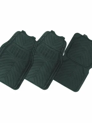 FERAL Dywaniki Easy Go 4Szt Gumowe Czarne