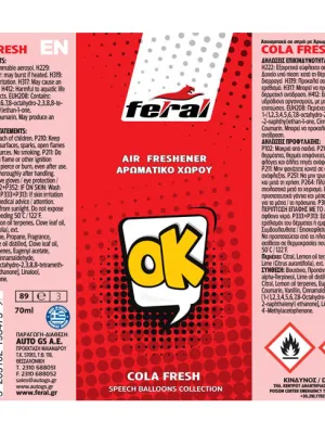 FERAL Zapach Freshener Spray Ok 70ml 