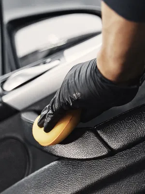 FERAL Gąbka Do Polerowania Aplikator Żółta