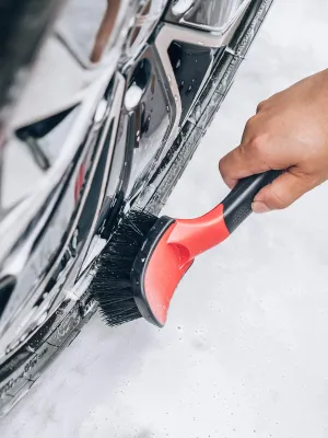 MAXSHINE Szczotka Do Opon Soft Grip RedBlack