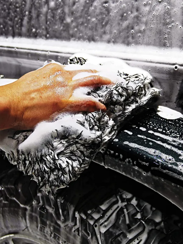 Produkt MAXSHINE Pad Do Mycia Mikrofibra Black&White  Zdjęcie