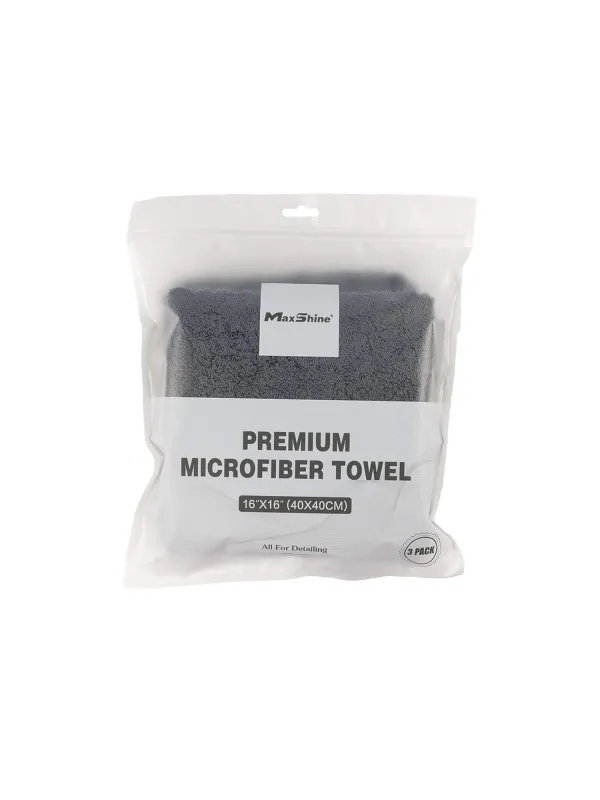 Produkt MAXSHINE Ręcznik Us.Wosku 600G 40X40cm Gra 3-Pack Zdjęcie