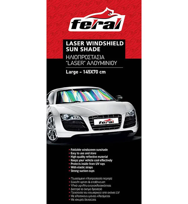 Produkt FERAL Osłona Przeciwsłoneczna L Laser 145X70Cm Zdjęcie